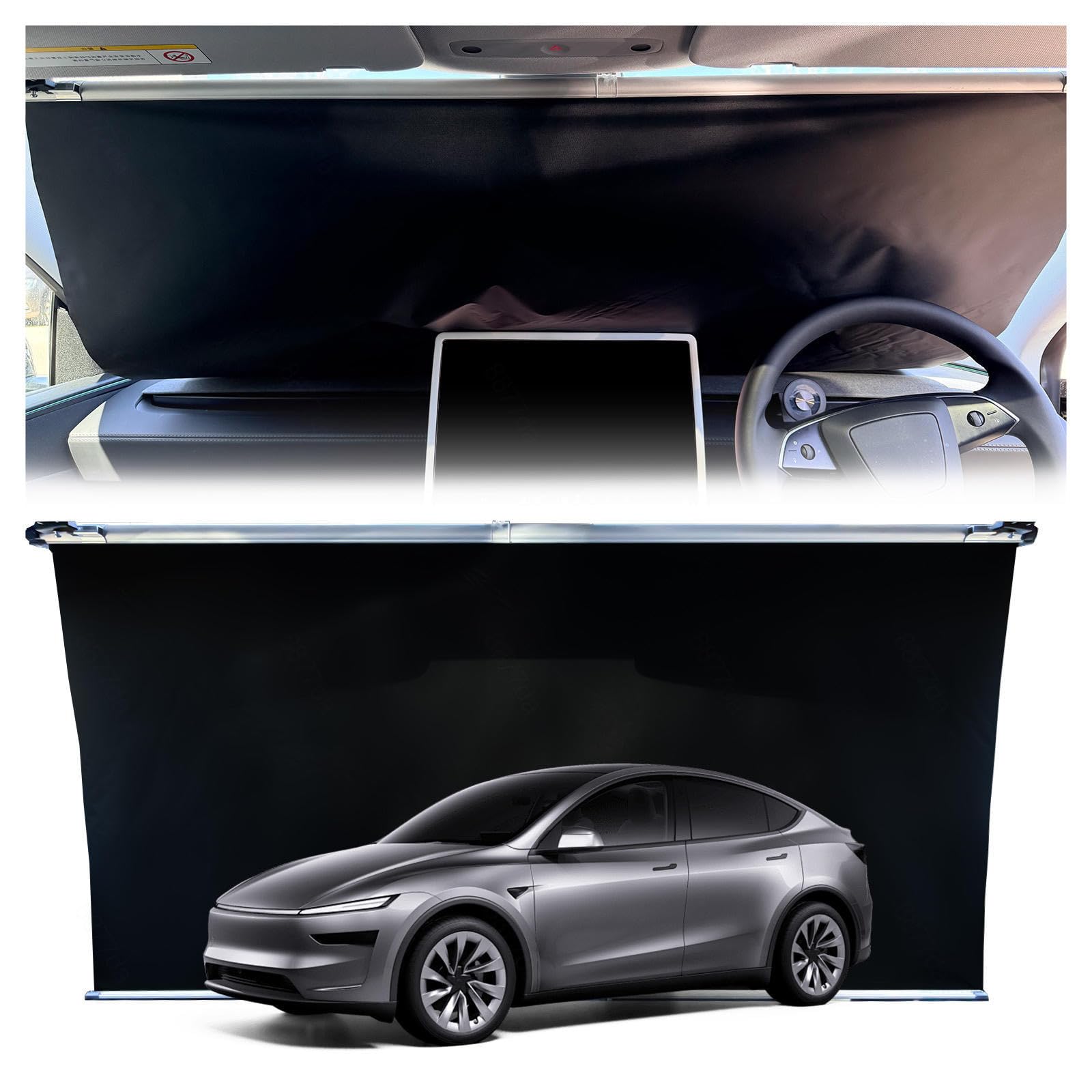 Amazon.co.jp: NZAIZAI シンシェード、サンシェード Tesla Model Y